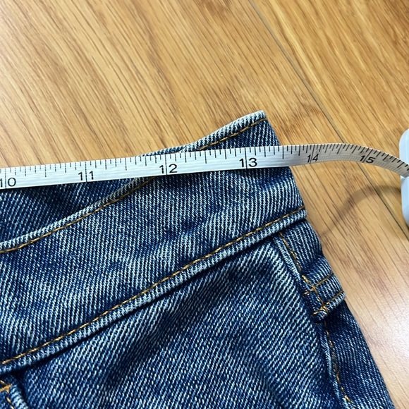 Monki Denim Mini Skirt - Picture 4 of 4